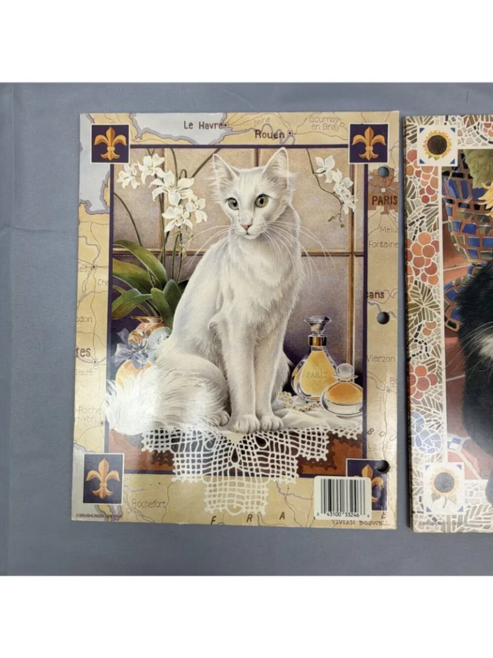 Vtg 90’s Mead Folders Brushcreek Creative Vivian Boswell Sophisticats Cats Lot 2